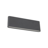 Szary kinkiet elewacyjny 30cm LED 3000K góra-dół ARWENA L GRAY IP54 Tk Lighting 18084
