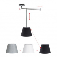 Lampa wisząca NATALIA S Azzardo AZ1924 36cm - kolor do wyboru