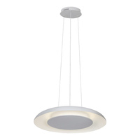 Lampa wisząca Piattino Biały 30W LED 3000K-4000k-6000K Milagro ML1813