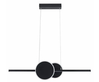 Lampa wisząca czarna GENDRA LED Reality 339901-30