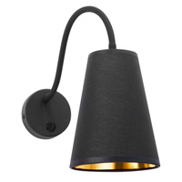 Kinkiet WIRE GOLD KINKIET 1 PŁ TK Lighting 826