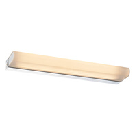 Kinkiet Melomi chromowany podłóżny krótki 35 cm Italux MB1293S