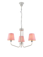 LAMPA WISZĄCA YORK 3 BIAŁY RÓŻOWY Candellux 50203097