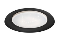 Lampa sufitowa czarna PENJAMO LED 46,5cm Eglo 99703