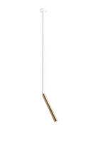 Lampa wisząca STICK M WHITE/GOLD Aldex 1067PL_G_M