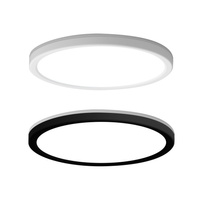 Lampa sufitowa niski plafon CORTE WHITE 30cm LED Italux PLF-63452-300R-28W-WH