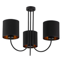 Lampa sufitowa potrójna TORENS BLACK TK Lighting 4594