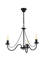 Lampa wisząca czarna BARTEZ Kaja K-3990