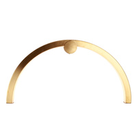 KINKIET TRIO LED 3000K 60cm ARC BRUSHED GOLD IP44 MAXLIGHT W0336