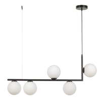 Lampa wisząca ANDY 5 czarna Sigma 33611