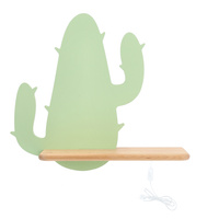 CACTUS 2 LAMPA KINKIET 4 LED 4000K IQ KIDS Z PRZEW ZIELONY Candellux 21-01009