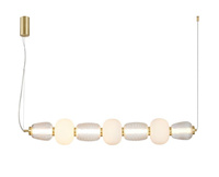 Lampa wisząca podłużna ERIS LED Italux PND-98374-42W-GD