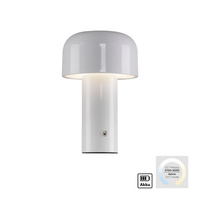Biała lampka stołowa ładowana USB AGNES LED Just LIght 19190-16