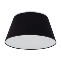 Czarna lampa sufitowa stożkowy abażur 50cm FORMO BLACK 4xE27 Tk Lighting 11207