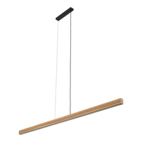 Lampa wisząca liniowa 147cm LED 3000K VIGA WOOD LED SOSNA SZCZOTKOWANA POSTARZANA Tk Lighting 11652