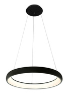 Lampa wisząca ANTONIO czarna 61cm LED AZzardo AZ5063 sterowana pilotem