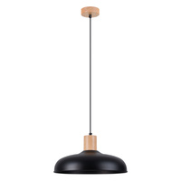 Lampa wisząca INDY czarna Sollux SL.1324