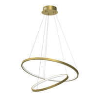 Lampa wisząca HOOP GOLD 51W LED Milagro ML1546