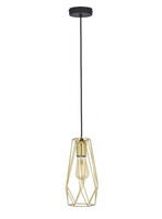 Lampa wisząca LUGO GOLD I TK Lighting 2696