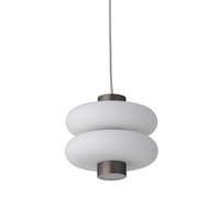 Lampa wisząca LED z podwójnym mlecznym kloszem LUNARI LED Nowodvorski 11981