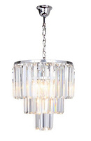 Lampa wisząca AMEDEO Zuma Line 17106/3+1-CHR