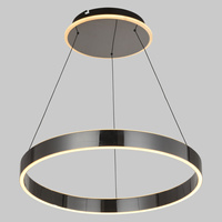 Lampa wisząca MARLING czarny chrom Aviano Lighting 6072-205