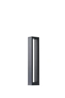 Słupek ogrodowy ramka 60cm w ciemnoszarym kolorze CAVALIO 60 IP65 3000K DGR Azzardo AZ7139