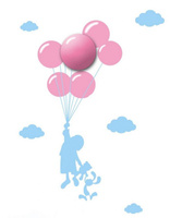 Kinkiet, Lampka dziecięca BALLOONS 0,6W LED Milagro ML142