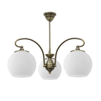 ORBIT LAMPA WISZĄCA 3X60W E27 PATYNOWA MIEDŹ Candellux 33-69351
