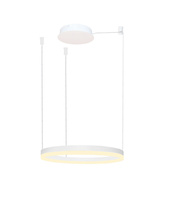 Lampa wisząca biała HALO PENDANT 60 LED AZzardo AZ4967