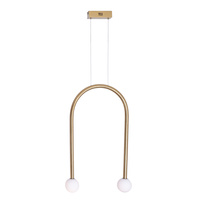 MAXLIGHT P0514 LAMPA WISZĄCA ENIGMA ZŁOTA