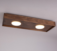 Lampa sufitowa plafon SOUL 2 orzech Sigma 40915