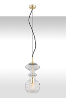Lampa wisząca kryształowa BILBAO Argon 4203