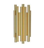 MAXLIGHT W0311D KINKIET ORGANIC  ZŁOTO SZCZOTKOWANE