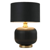 Lampa stołowa Tamiza 48 cm czarna 1xE27 Light Prestige LP-1515/1T small black