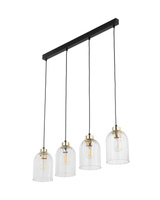 Lampa wisząca poczwórna SATIPO TRANSPARENT TK Lighting 5628