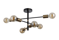 Lampa sufitowa PIANSI Italux PND-4025-6-BL-HBR