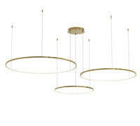 Lampa wisząca SATURNO GOLD 100W LED Milagro ML0847