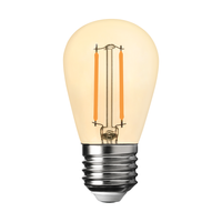 Żarówka Filamentowa bursztynowa LED 1W ST45 E27 2700K Amber Eko-Light EKZF8262