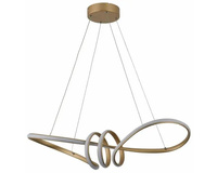 Lampa wisząca złota CANBERA LED Reality 338901-09