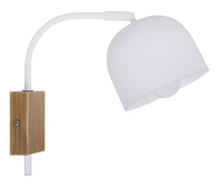 RUPI LAMPA KINKIET 1X40W E27 BIAŁY Candellux 21-75482