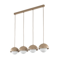Lampa wisząca 4 zwisy na listwie BONO SABIA 4XG9 Tk Lighting 10965