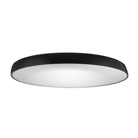 Okrągły plafon sufitowy LED CORTONA 55 4000K BLACK AZZARDO AZ2744