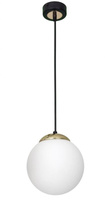 Lampa wisząca SPARTA BLACK / GOLD Milagro MLP6495