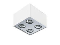 Plafon oprawa NINO 4 WHITE/CHROME Azzardo AZ0851