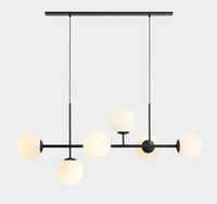 Lampa wisząca FIN 6 BLACK Aldex 1120K1