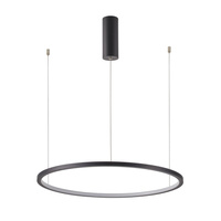 Lampa wisząca VINOLA 80cm LED Italux PND-56135B-080RPP-BK-3KS4K-TRDIMM