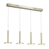 Lampa wisząca OLIVER LED Italux MD17033012-4B GOLD