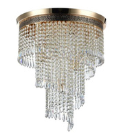 Lampa sufitowa kryształowa CASCADA 42cm Maytoni DIA522-CL-07-G