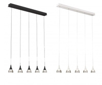 Lampa wisząca DALMATIA 5 LED Azzardo AZ2848 AZ2910- kolor do wyboru